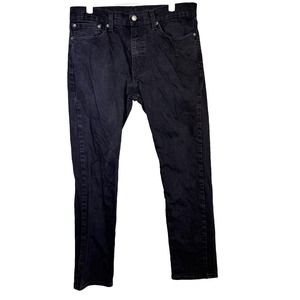 Levi's 511 Men's Slim Fit Jeans Black Denim Jeans Modern Style W34 L30 M1017